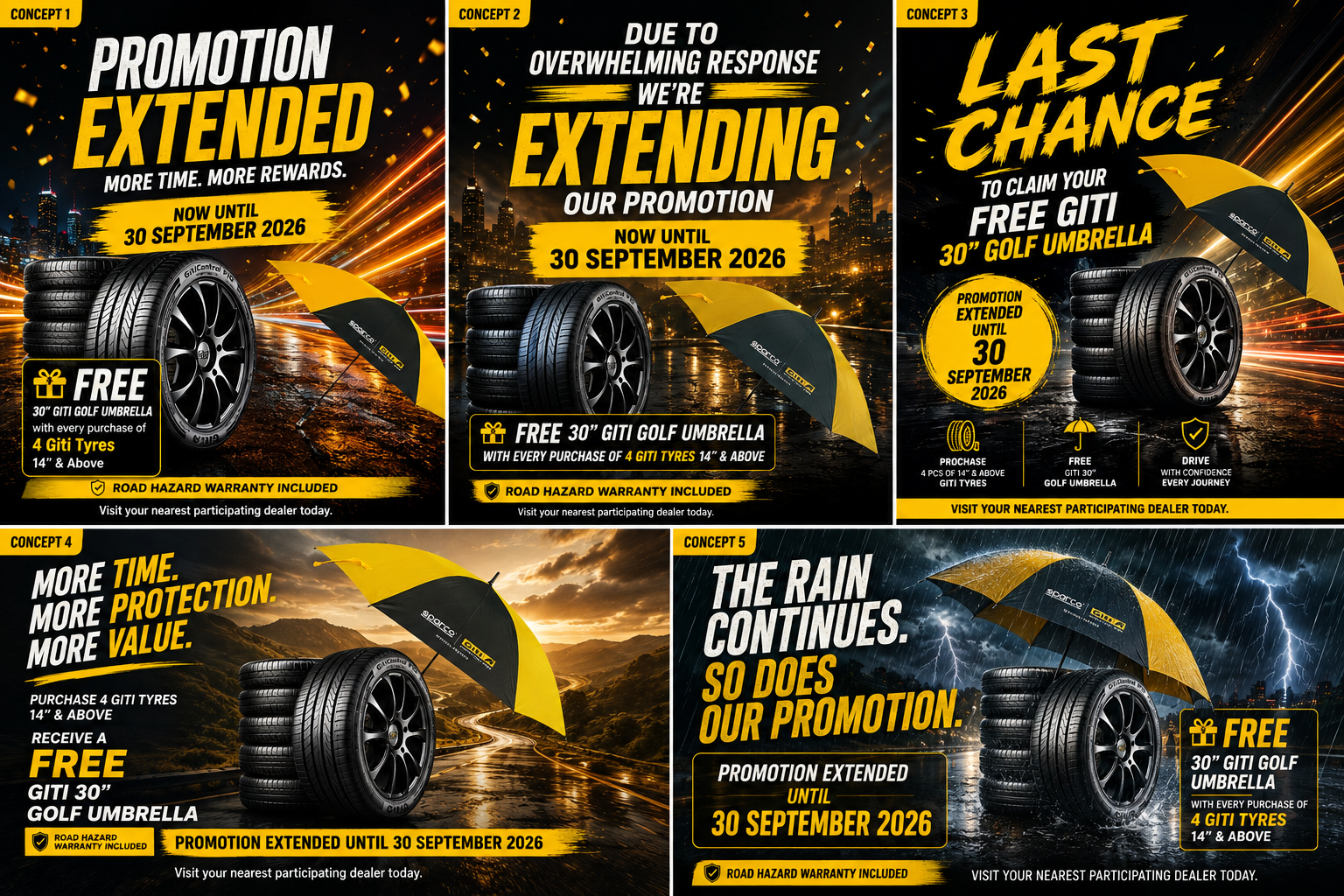 Giti Malaysia promo extend concepts