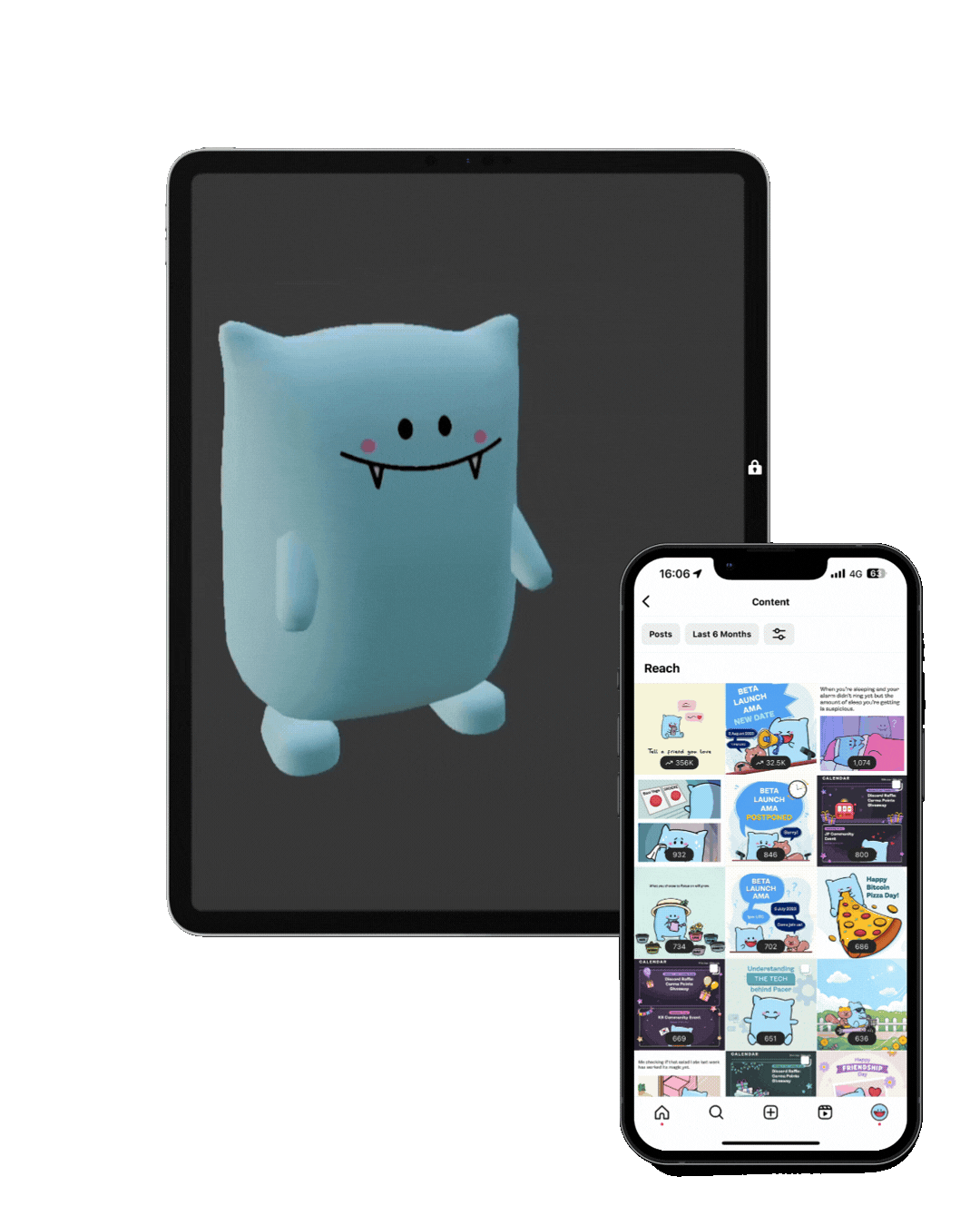 Case Studies pacer mascot gif
