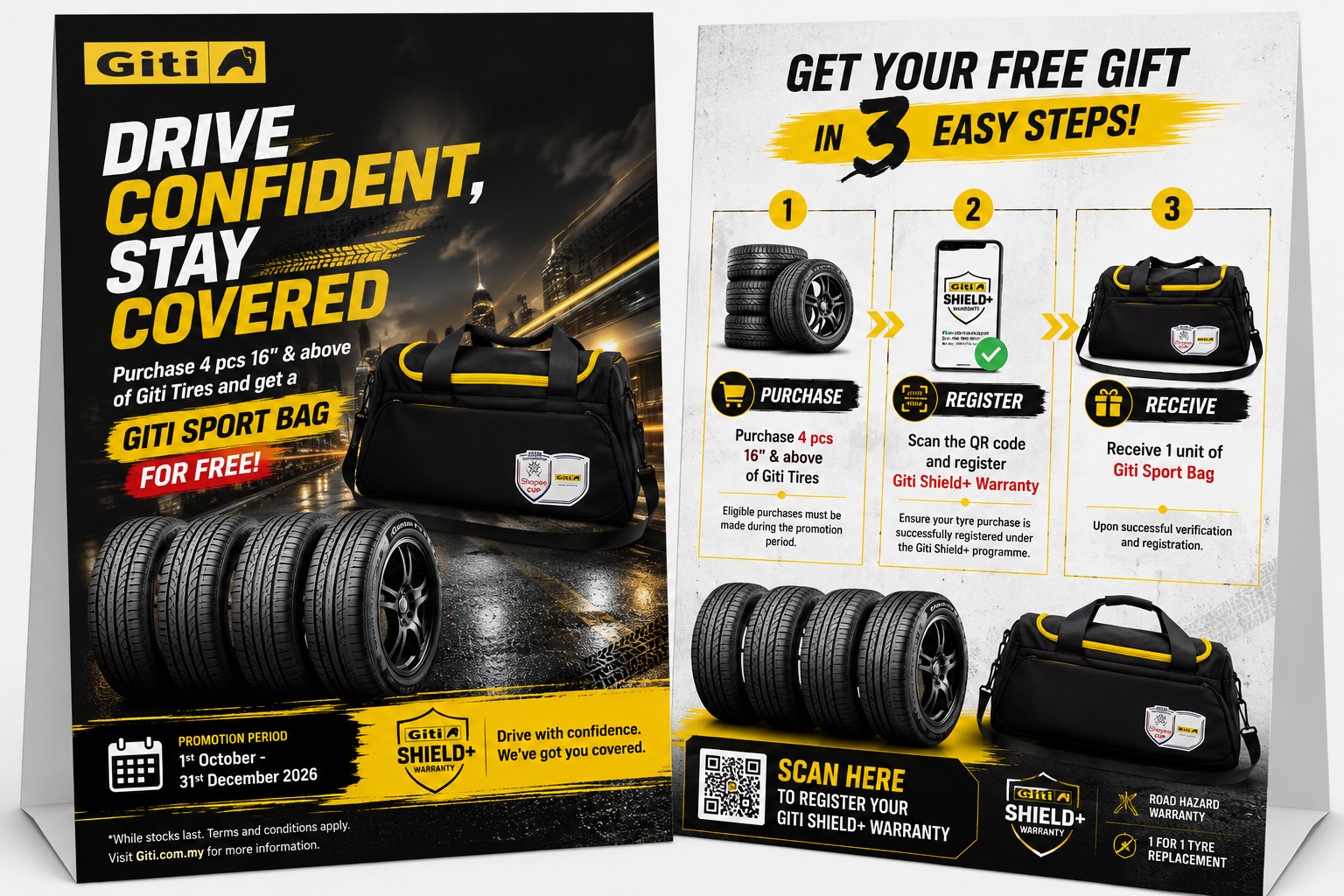 Giti Malaysia giti tent card
